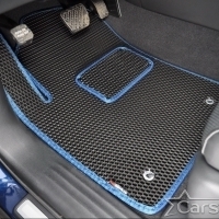 Автомобильные коврики EVA на Infiniti QX80 I 3 ряда (2013-2024)
