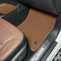 Двухслойные коврики EVA на Haval H9 3 ряда (2014->)