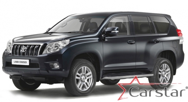 Двухслойные коврики EVA для Toyota Land Cruiser Prado 150 (2009-2013)