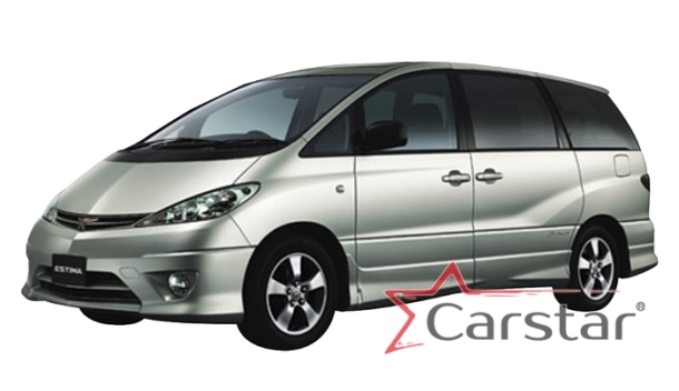 Текстильные коврики для Toyota Estima II пр.руль (2000-2006)