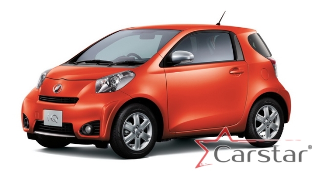 Двухслойные коврики EVA для Toyota iQ пр.руль (2008-2011) 