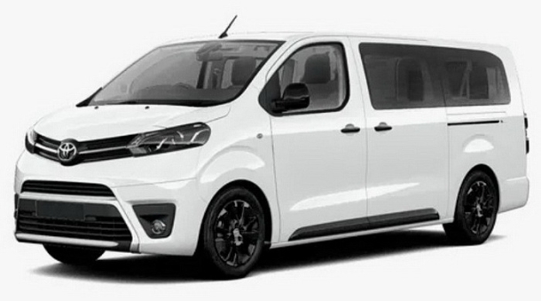 Автомобильные коврики EVA для Toyota ProAce II 7 мест Long (2016-2024)