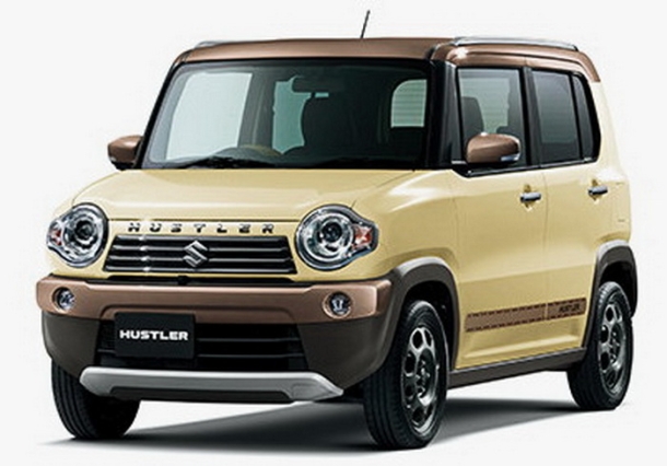 Автомобильные коврики EVA для Suzuki Hustler I пр.руль (2014-2019)