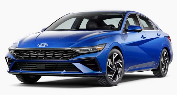 Двухслойные коврики EVA для Hyundai Elantra VII рестайл (2023->)
