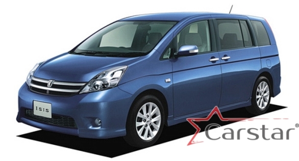 Автомобильные коврики EVA 3D для Toyota Isis пр.руль (2004-2011)