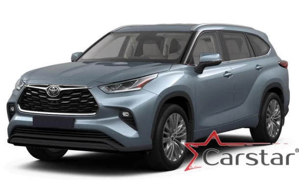 Автомобильные коврики EVA 3D для Toyota Highlander IV (2019->) 