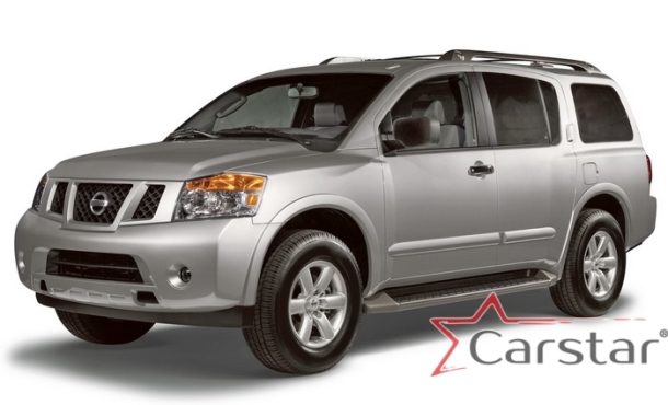 Автомобильные коврики EVA 3D для Nissan Armada I 3 ряда (2004-2016)