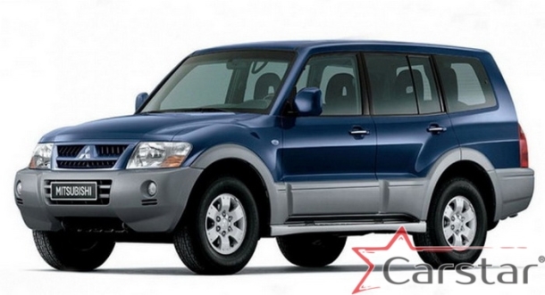 Автомобильные коврики EVA 3D для Mitsubishi Pajero III 5D (2000-2007)