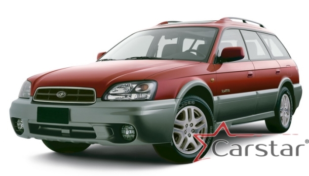 Автомобильные коврики EVA 3D для Subaru Outback II пр.руль (1999-2003)