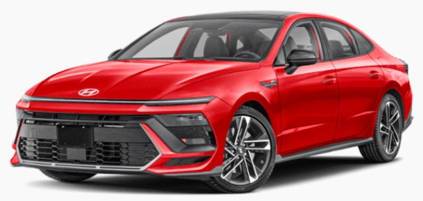 Автомобильные коврики EVA 3D для Hyundai Sonata VIII рестайл (2023->) 