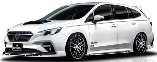 Автомобильные коврики EVA 3D для Subaru Levorg II пр.руль (2020->)