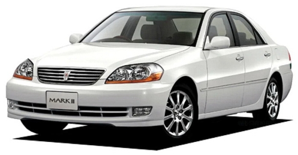 Автомобильные коврики EVA 3D для Toyota Mark II IX пр.руль (2000-2007)